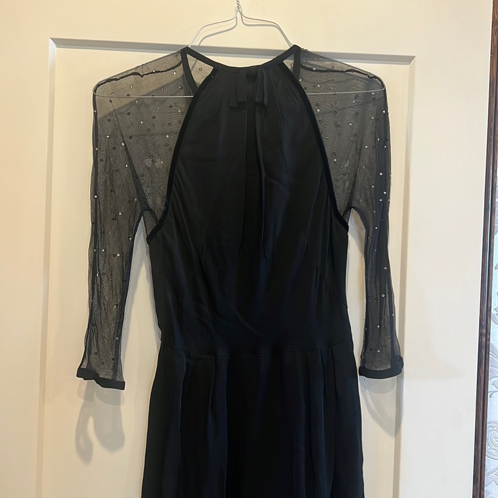 Vintage black pencil dress